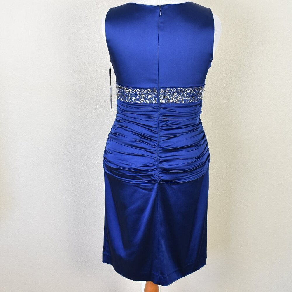 Calvin Klein Ruched Formal Sheath Dress NEW - 12 - Picture 8 of 12